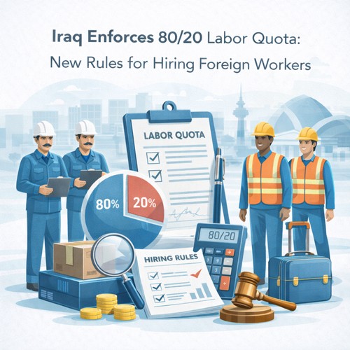 Iraq Enforces 80/20 Labor Quota: New Rules for Hiring Foreign Workers