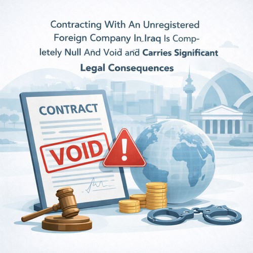 Contracting With An Unregistered Foreign Company In Iraq Is Completely Null And Void And Carries Significant Legal Consequences.